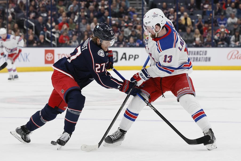 New York Rangers Shutout Columbus Blue Jackets 4-0